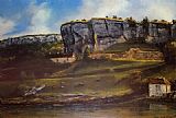 Gustave Courbet Landscape of the Ornans Region painting